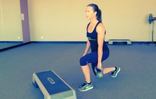 Step Up Lunges