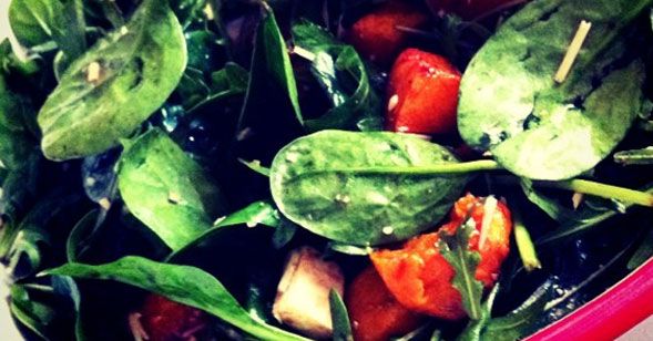 Spinach and Pumpkin