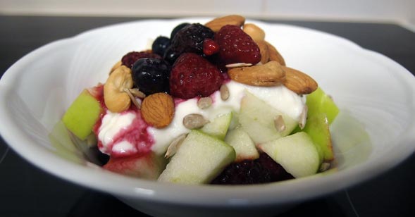 Fruit and Yoghurt