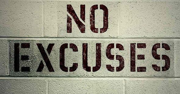No Excuses Nike Football