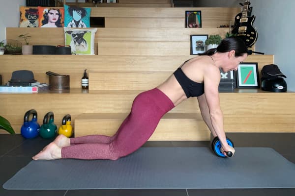 Ab Wheel Rollout
