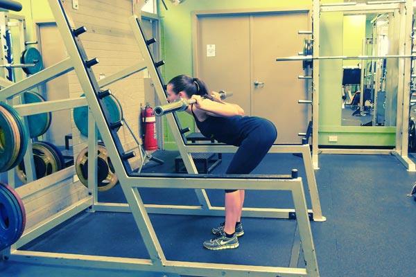 Barbell Goodmorning