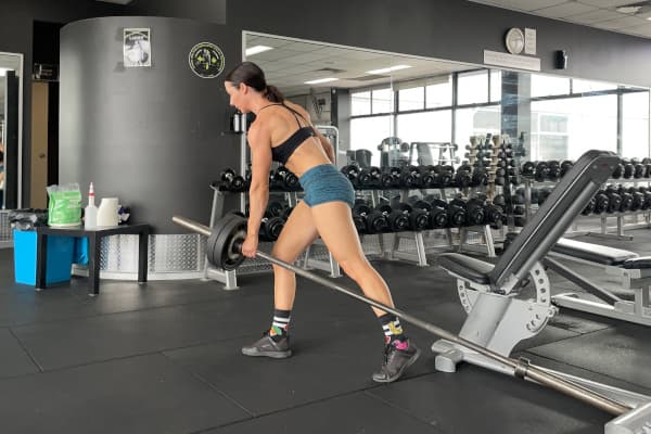 Barbell Lever Row