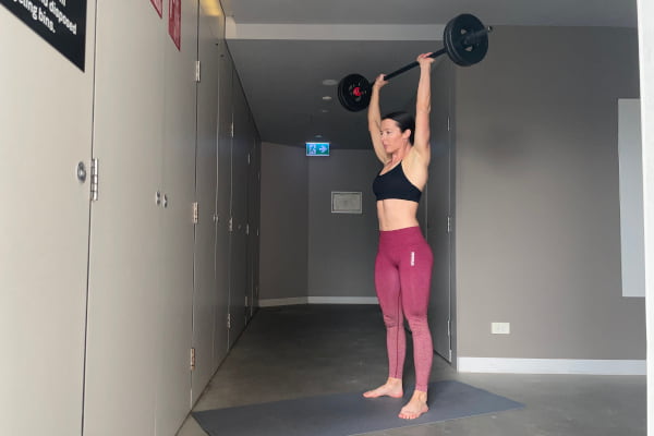 Barbell Squat Thruster