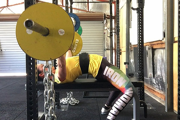 Bench Press with Chains
