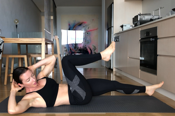 Bicycle Crunch