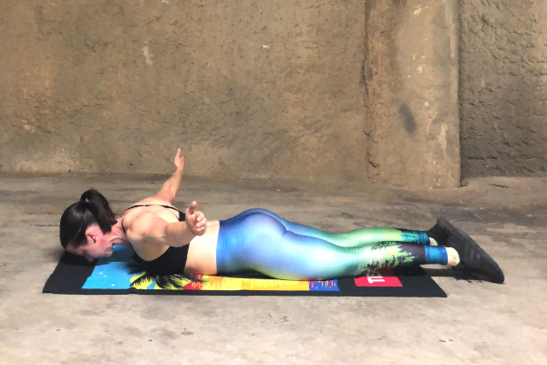 Bodyweight Prone Reverse Fly
