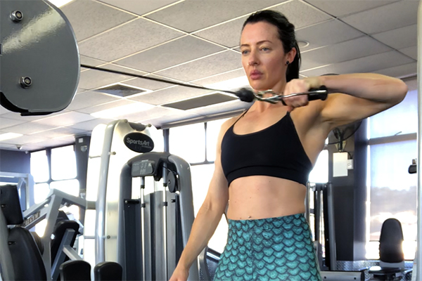 Cable External Rotation Press