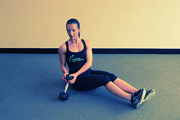 Dumbbell Russian Twist