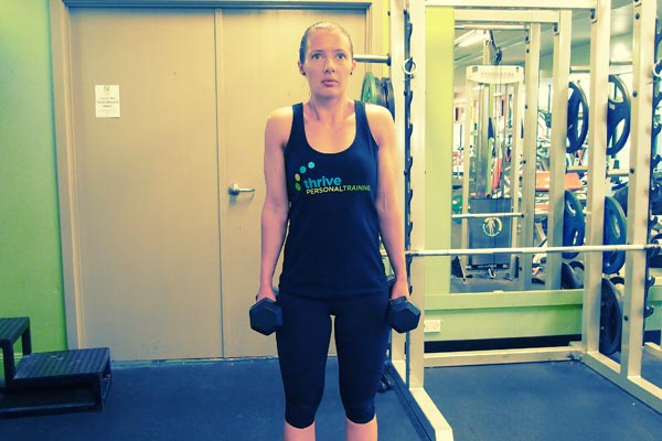 Dumbbell Shrug