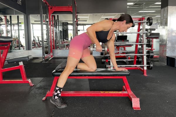 Dumbbell Tricep Kickback