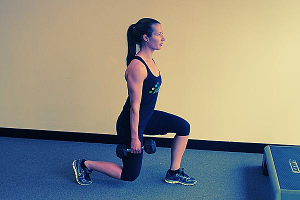 Dumbbell Alternate Lunges