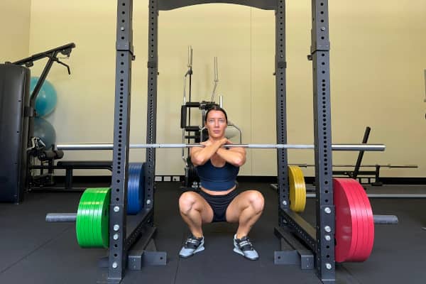 Front Squat (Crossed Arms Grip)
