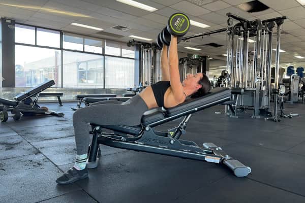 Incline Dumbbell Bench Press