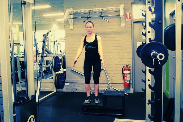 Lateral Box Jump