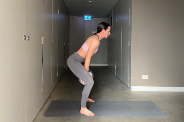 Medicine Ball Swing