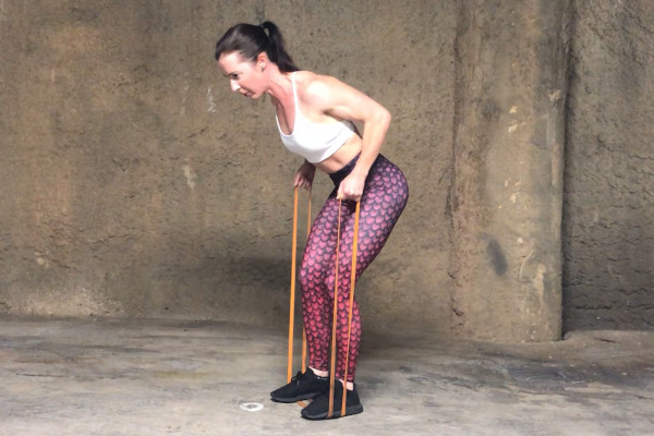 Powerband Bent-Over Row