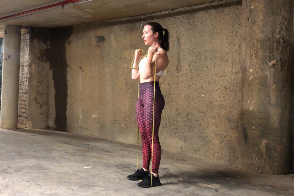 Powerband Bicep Curl
