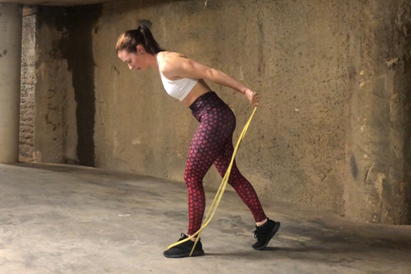 Powerband Tricep Kickback