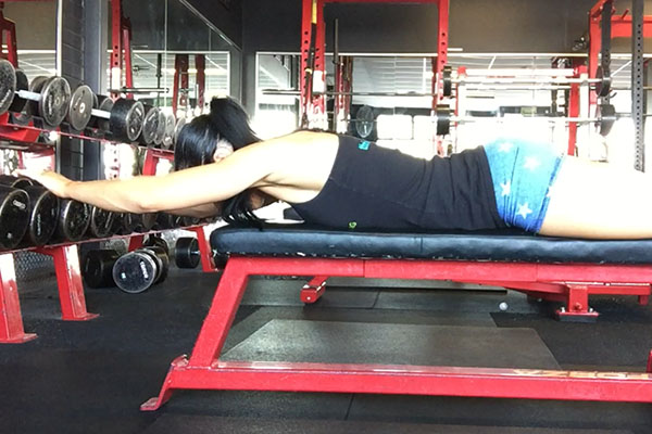 Prone Bench Superman