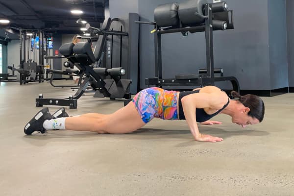 Push-Up on Knees