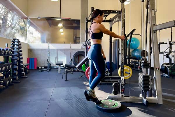 Single Leg Cable Calf Raise