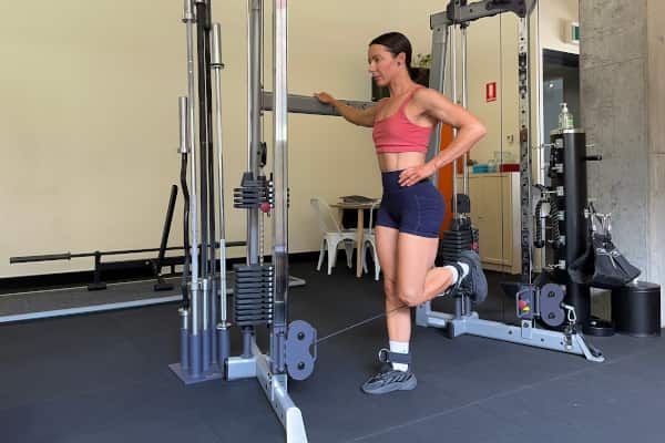 Standing Cable Hamstring Curl