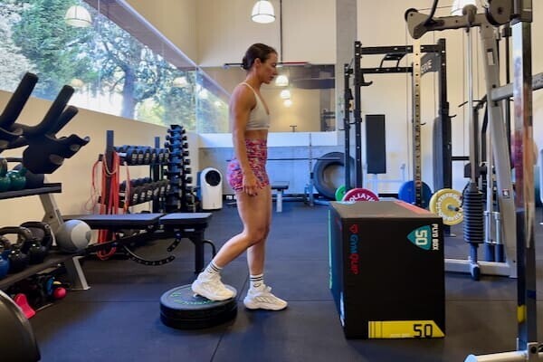 Step Down to Box Jump