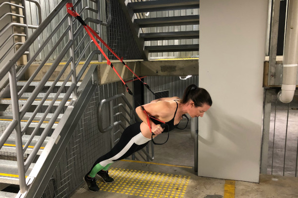 Suspension Trainer Close Grip Chest Press