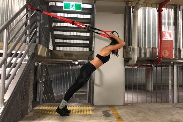 Suspension Trainer Tricep Extension