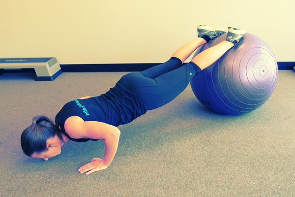 Swiss Ball Push-Up
