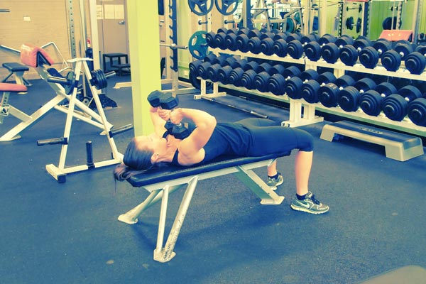Tricep Inverted Press