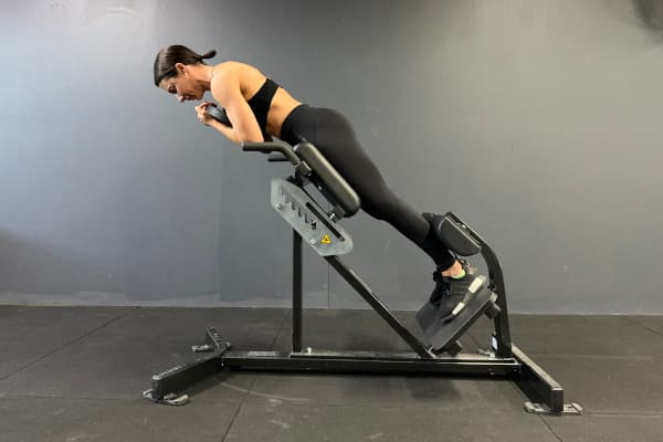 Weighted 45 Degree Back Extension